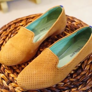 Blue Bird loafers. Beautiful teal leather inside.